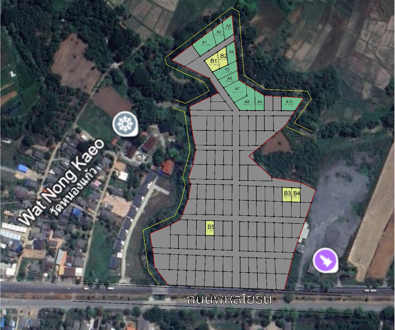 ผังโครงการตำบลเขาพระ จังหวัดนครนายก